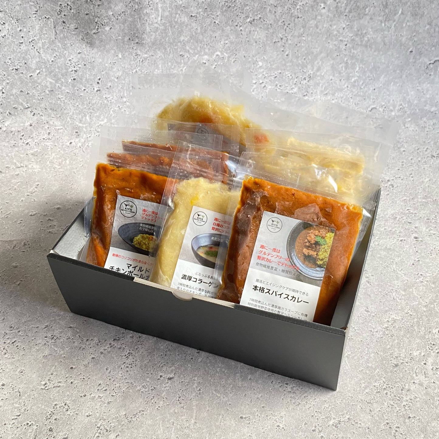 【定期】*週に一度は2人でコース* スパイス&マイルドカレー2種8食+スープ8食付きセット